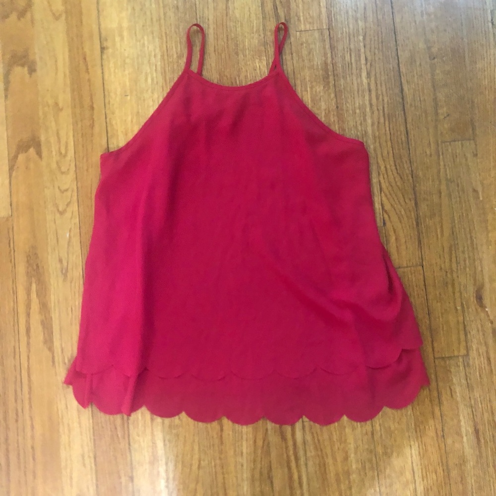 Fun & Flirty Red Blouse